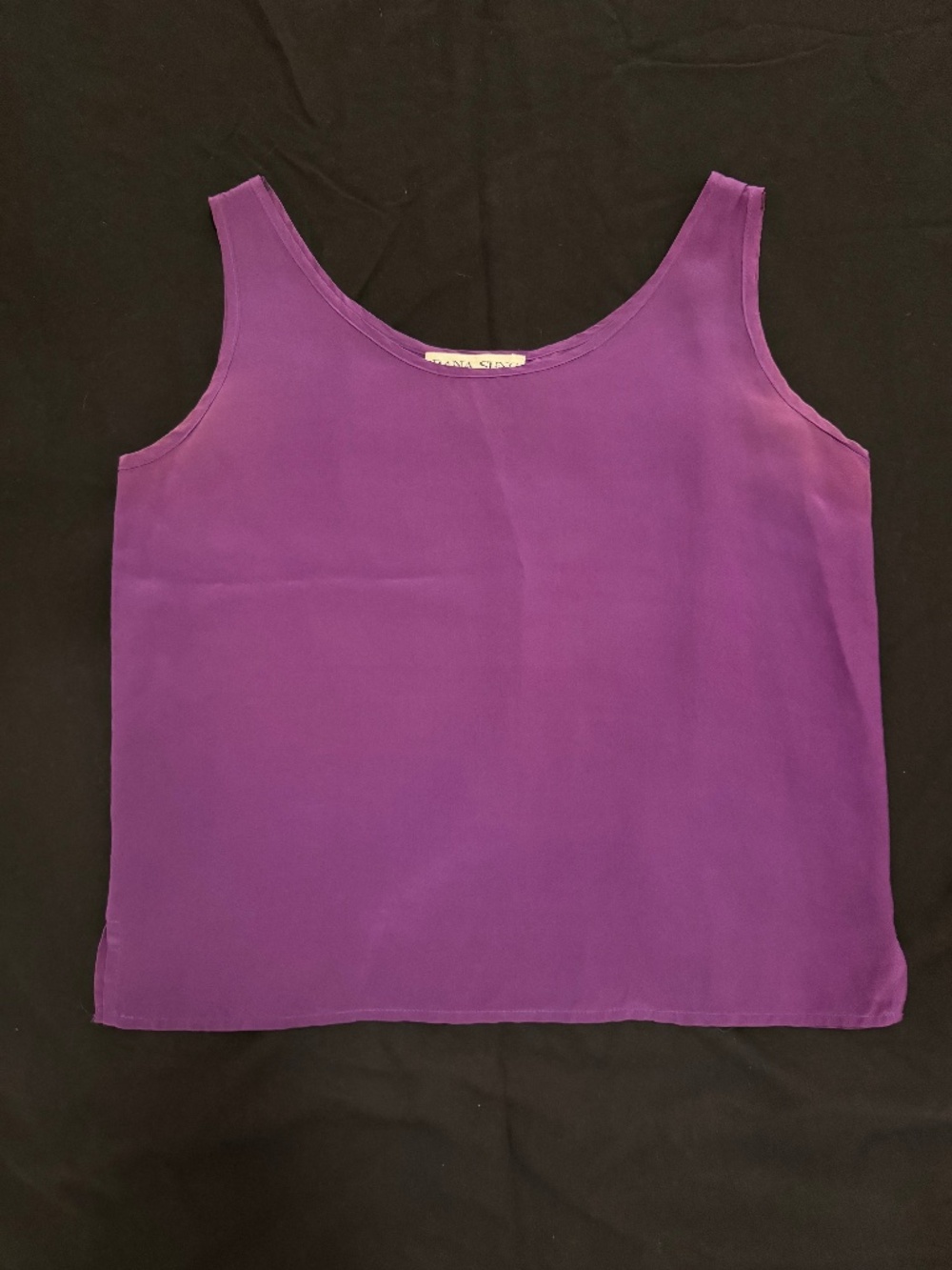 Vintage 100% Purple Hana Sung Tank Top